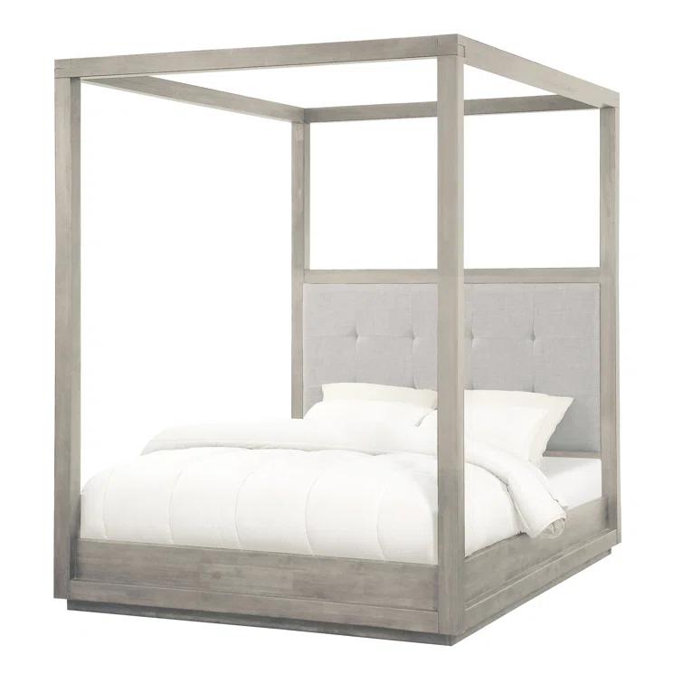 Herma Upholstered Canopy Bed