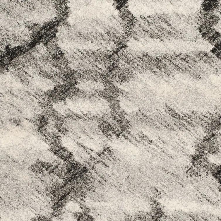 Retro 2144 Performance Abstract Rug