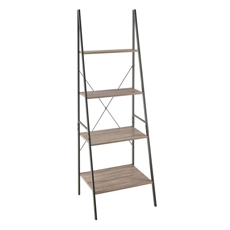 ClosetMaid Industrial 4-Tier Ladder Bookcase