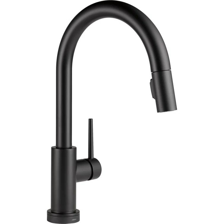 Trinsic Pull Down Sprayer Touch Kitchen Sink Faucet, Touch Control Kitchen Faucet
