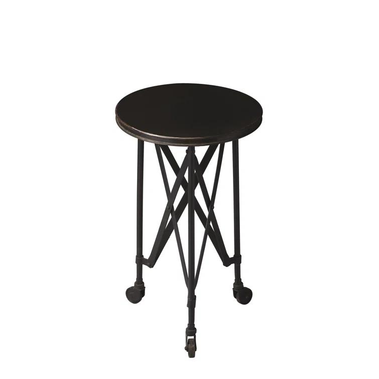 Butler Specialty Metalworks Round Iron Accent Table In Black