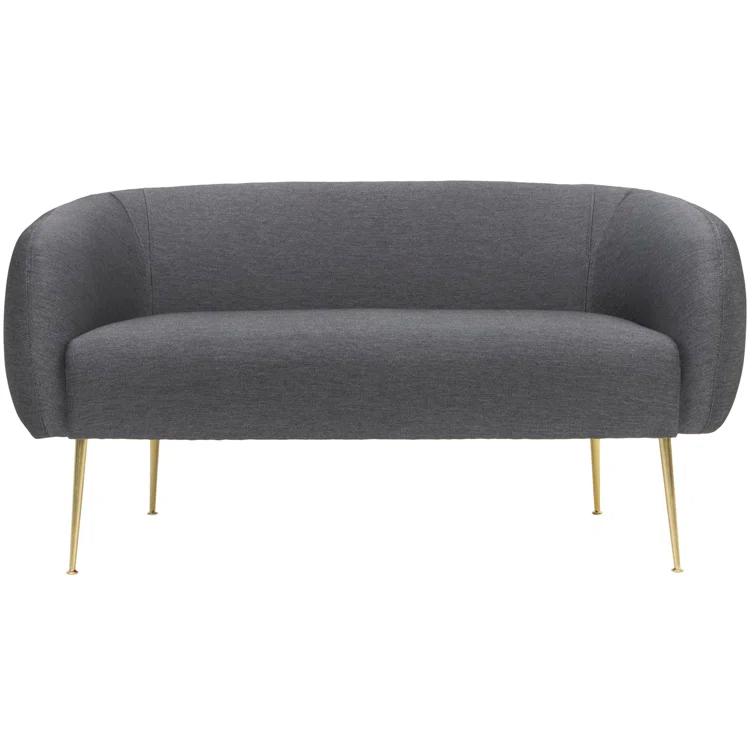 Safavieh  Couture High Line Collection Alena Stone Polyester Blend Loveseat
