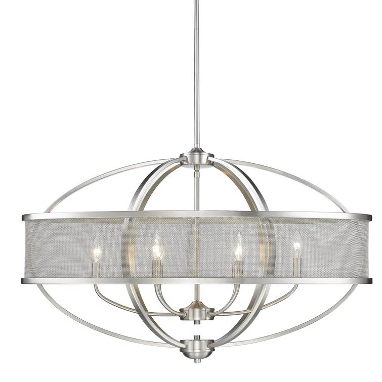 6 - Light Dimmable Chandelier