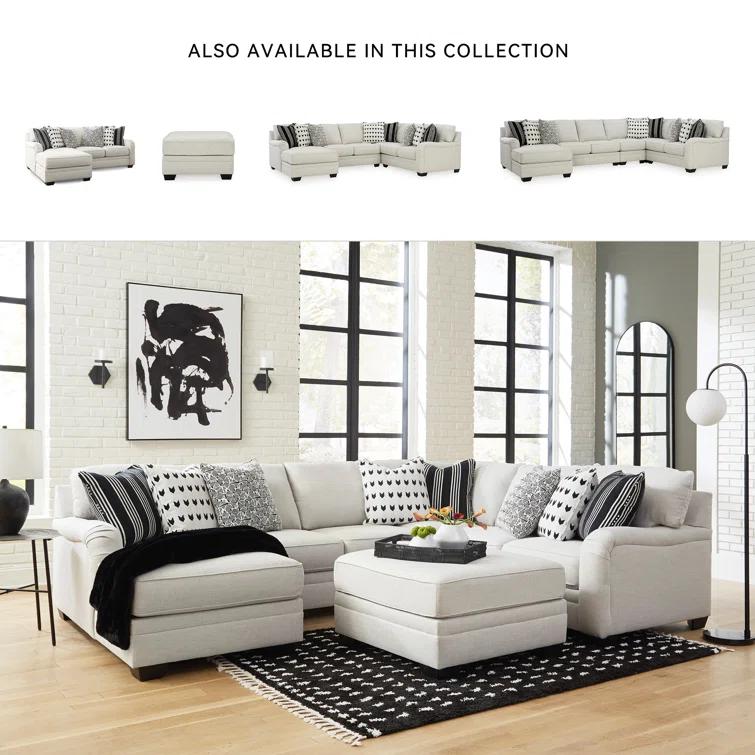 Genneth 4 - Piece Upholstered Sectional