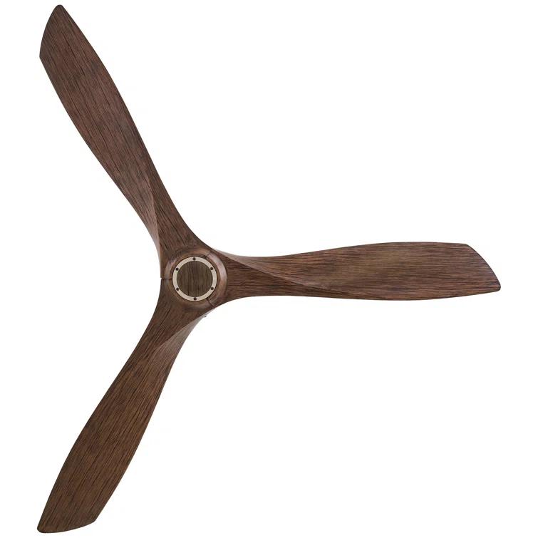 60" 3 - Blade Propeller Ceiling Fan with Remote Control