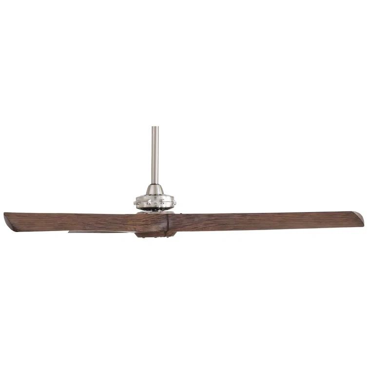 60" 3 - Blade Propeller Ceiling Fan with Remote Control