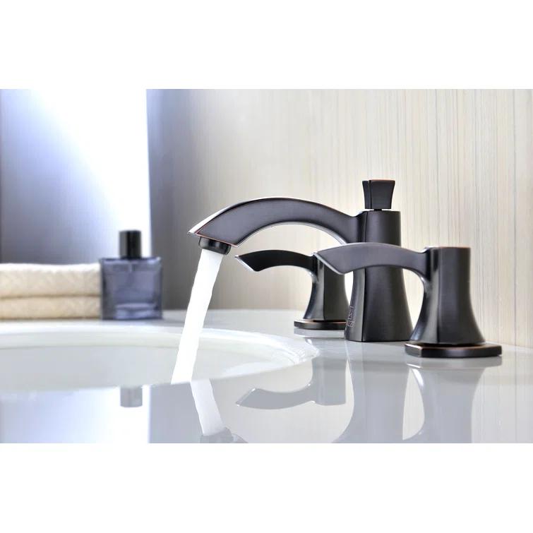 Sonata Widespread 2-handle Bathroom Faucet with Drain Assembly