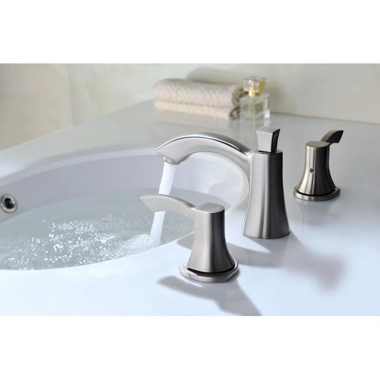 Sonata Widespread 2-handle Bathroom Faucet with Drain Assembly