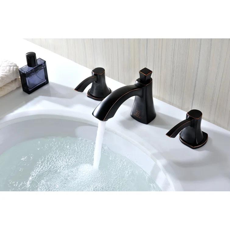 Sonata Widespread 2-handle Bathroom Faucet with Drain Assembly