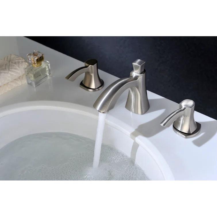 Sonata Widespread 2-handle Bathroom Faucet with Drain Assembly