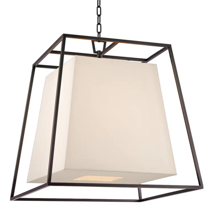 Hudson Valley Lighting 6924 Kyle 6 Light 24" Wide Pendant - White