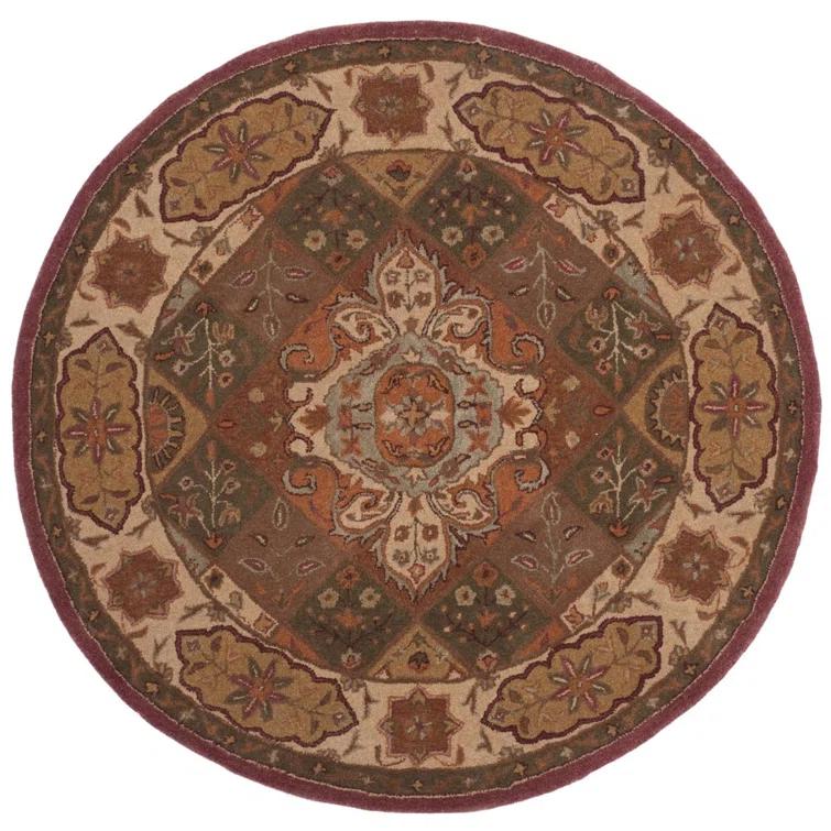 Wahcheechee Hand Tufted 80% Wool, 10% Cotton, 10% Latex Oriental Rug
