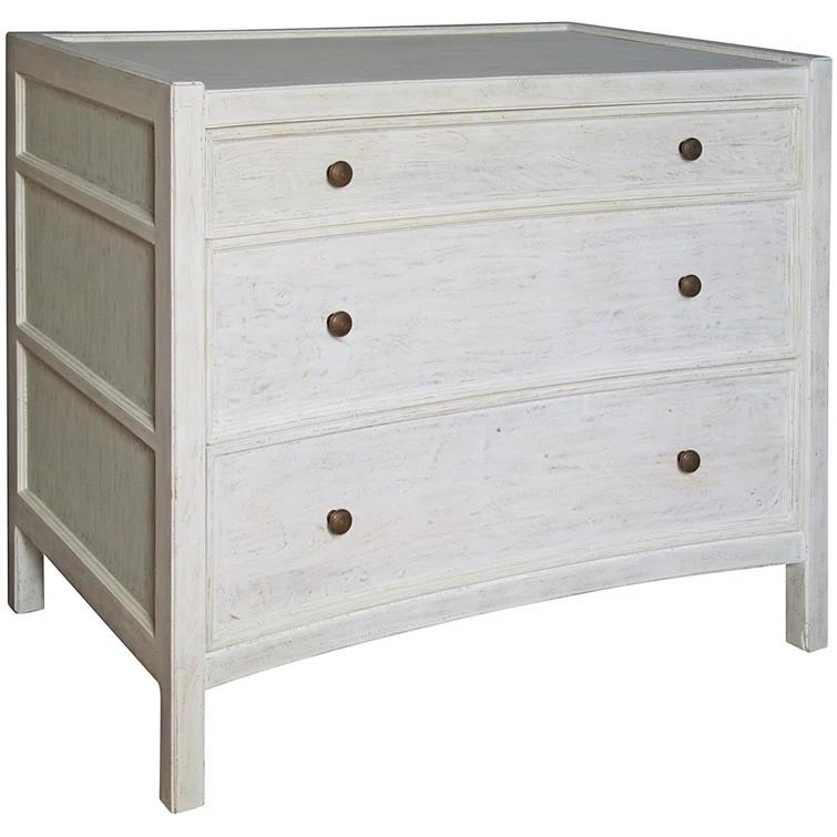 Hampton 36'' W Solid Wood Nightstand