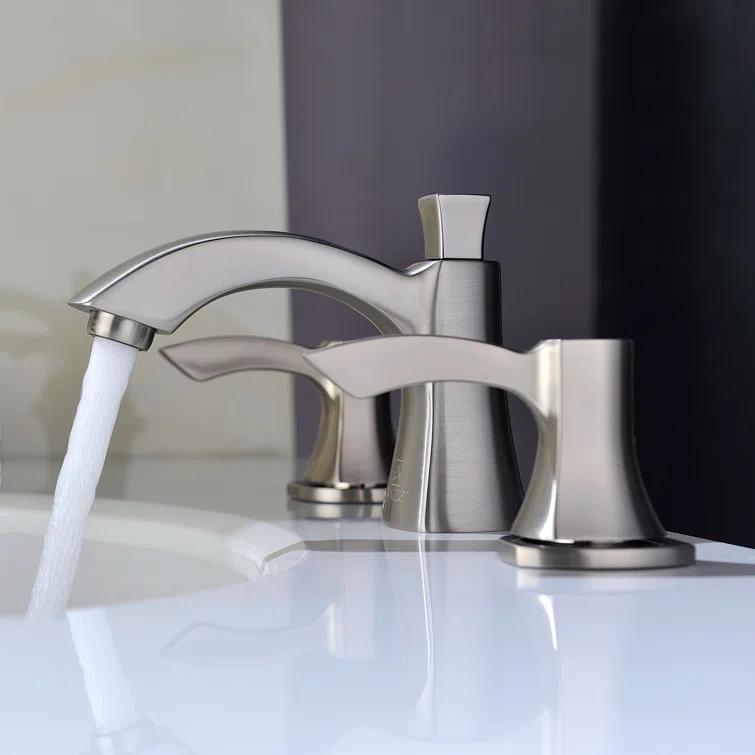 Sonata Widespread 2-handle Bathroom Faucet with Drain Assembly