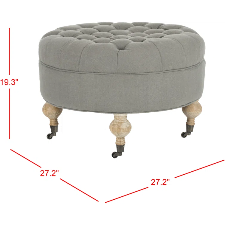 Ophelia & Co. Alinea Upholstered Ottoman