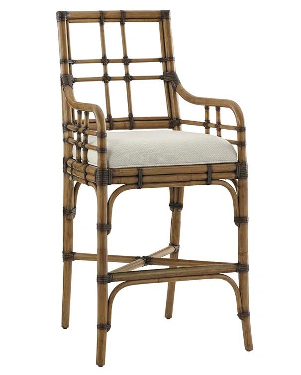 Tommy Bahama Home Twin Palms Lands End Bar Stool | Wayfair