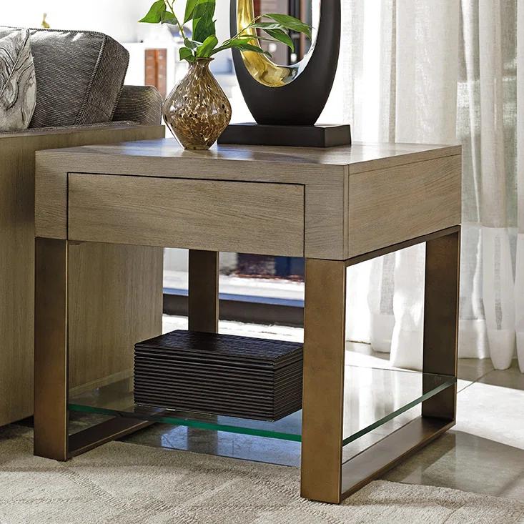 Lexington Shadow Play Empire Square End Table
