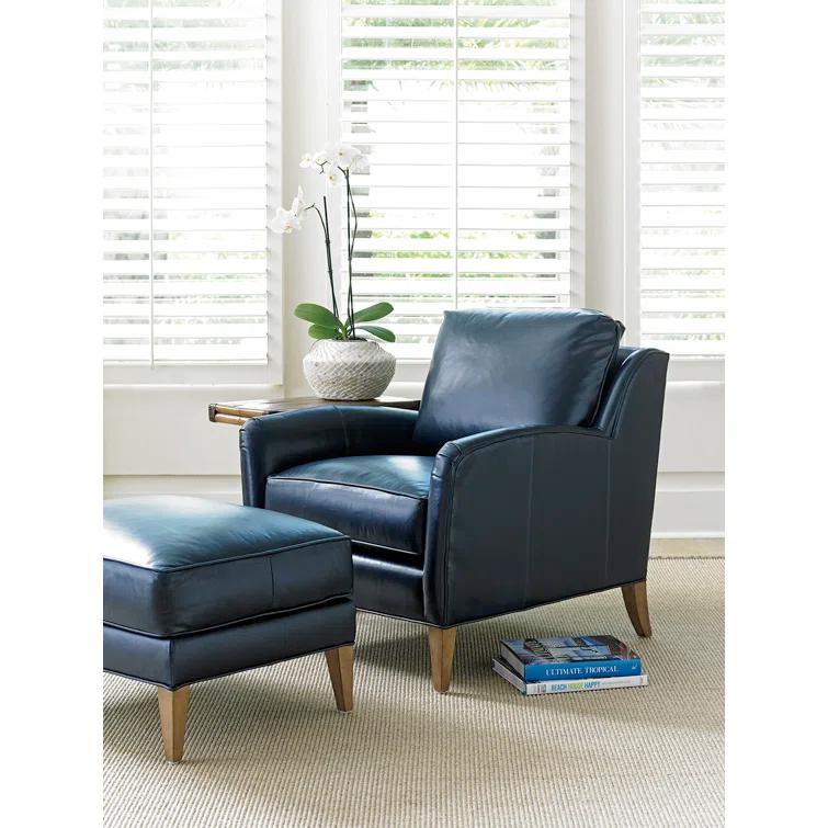 Twin Palms Coconut Grove Leather Chair