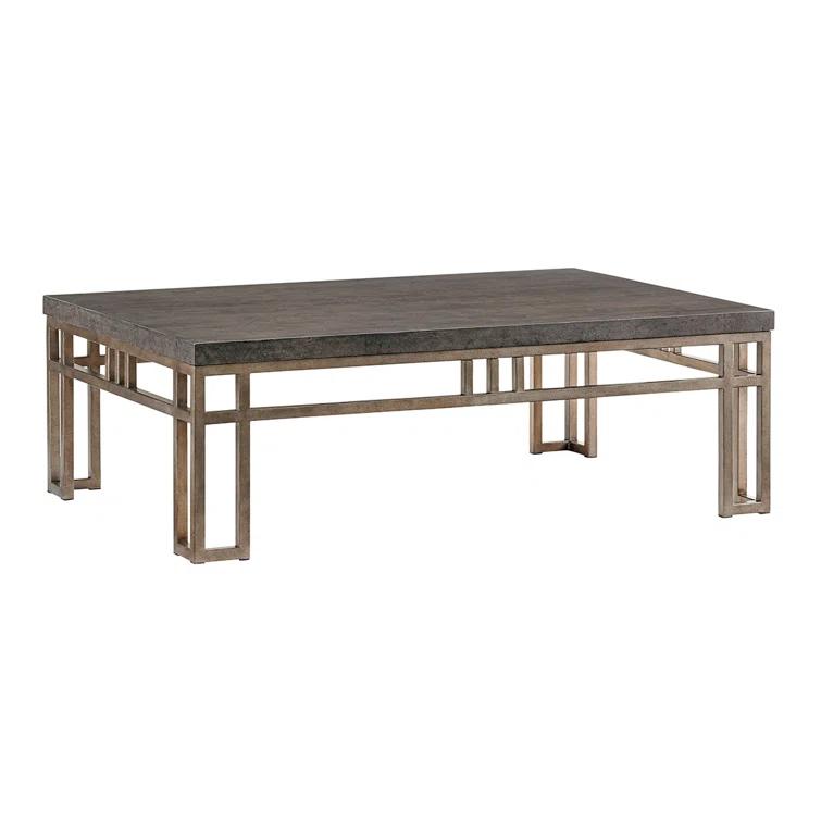 Cypress Point Montera Travertine Cocktail Table