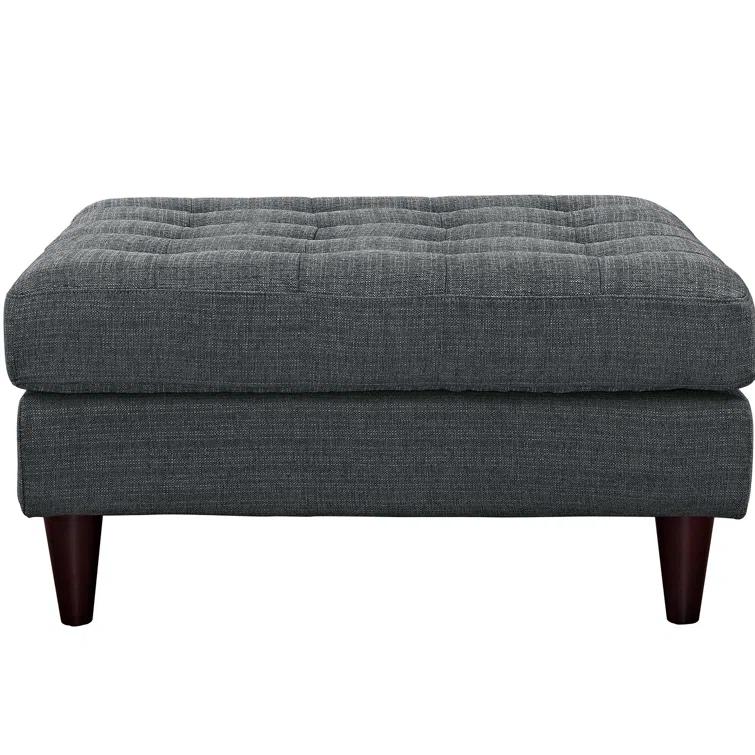 Modway Empress Upholstered Fabric Large Ottoman