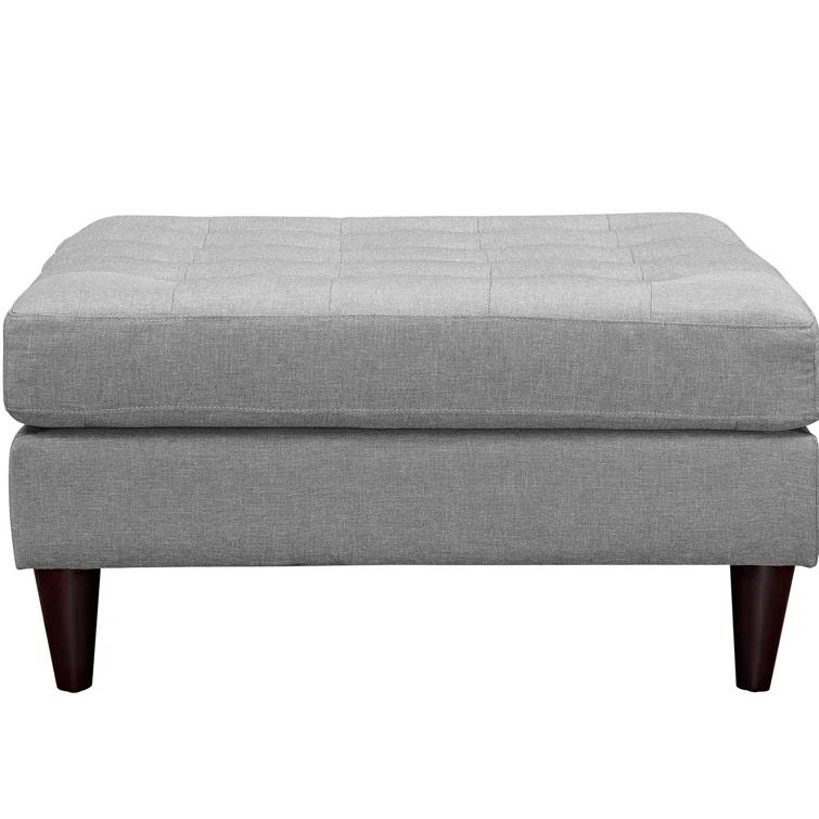 Modway Empress Upholstered Fabric Large Ottoman