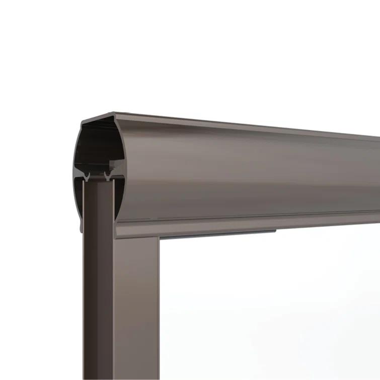 Infinity 29.25" W x 57" H Bypass Semi- Frameless Tub Door