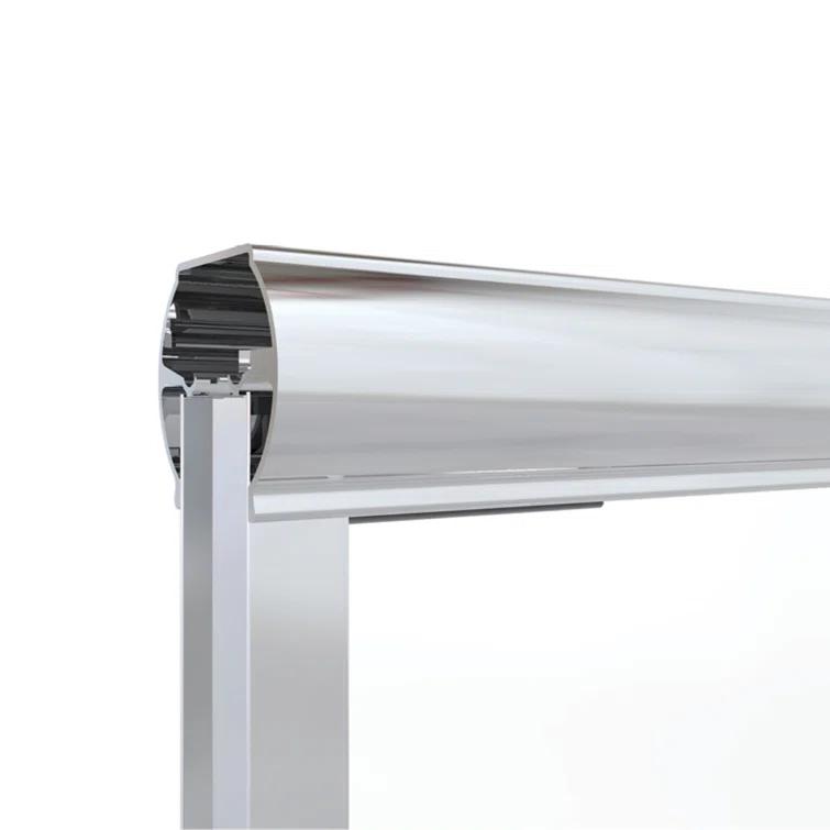 Infinity 29.25" W x 57" H Bypass Semi- Frameless Tub Door