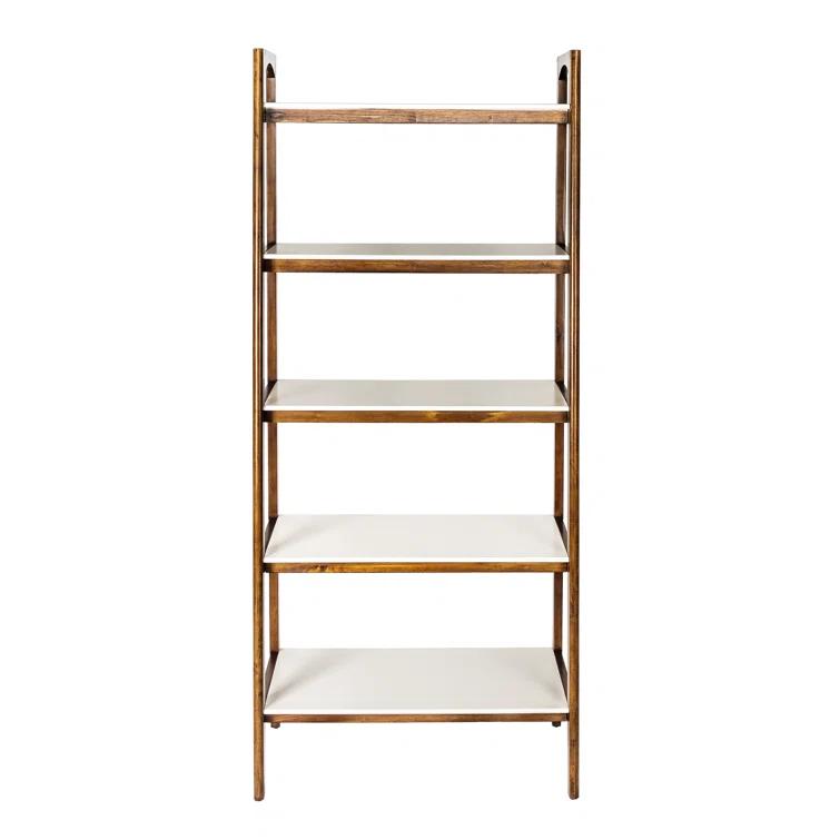 Soho Solid Wood Ladder Bookcase
