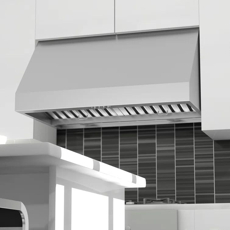 ZLINE 48 in. Convertible Vent Under Cabinet Range Hood in Stainless Steel (523-48)