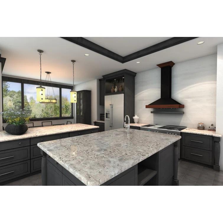 ZLINE 36 in. Convertible Vent Designer Series Wall Mount Range Hood (KB2-BCXXX-36)