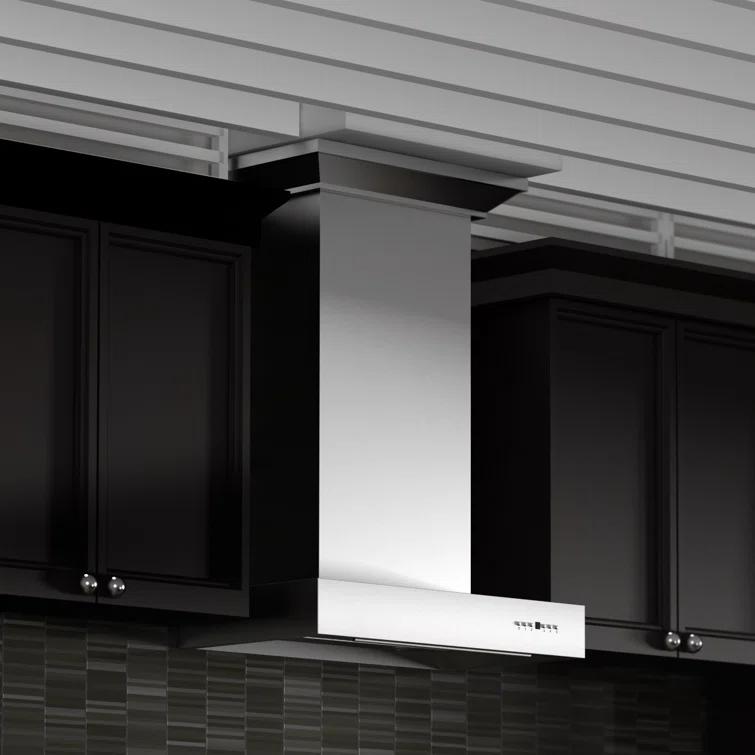 ZLINE ZLINE 36 in. Ducted Professional Wall Mount Range Hood in Stainless Steel (KECOM-36)