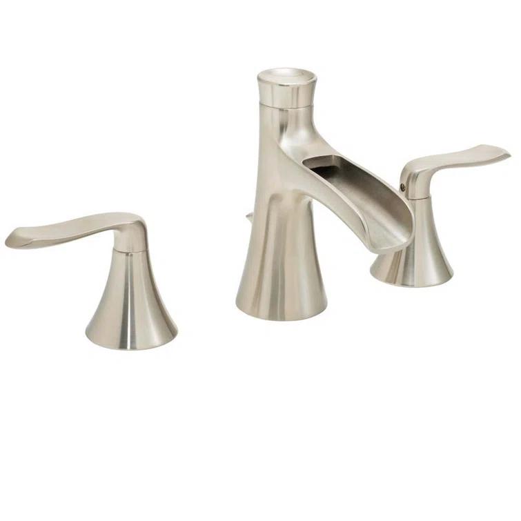 Speakman SB-1221-E-BN Caspian Widespread Bathroom Faucet with  Drain Assembly