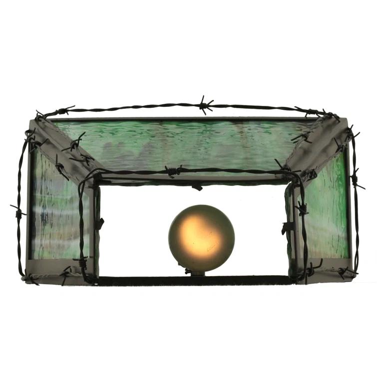 Meyda Lighting Rustic Lodge Flush Mounted Sconce