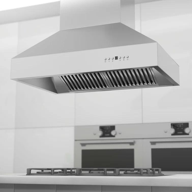 ZLINE 48 in. Ducted Isl& Mount Range Hood in Outdoor Approved Stainless Steel (697i-304-48)