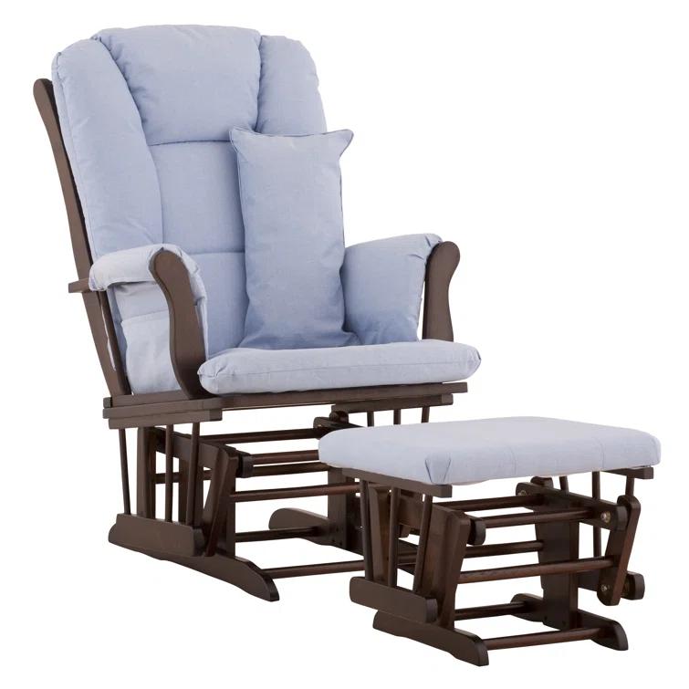 Tuscany Glider with Nursery Chair & Ottoman Set