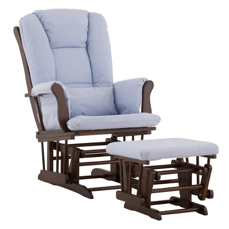 Tuscany Glider with Nursery Chair & Ottoman Set