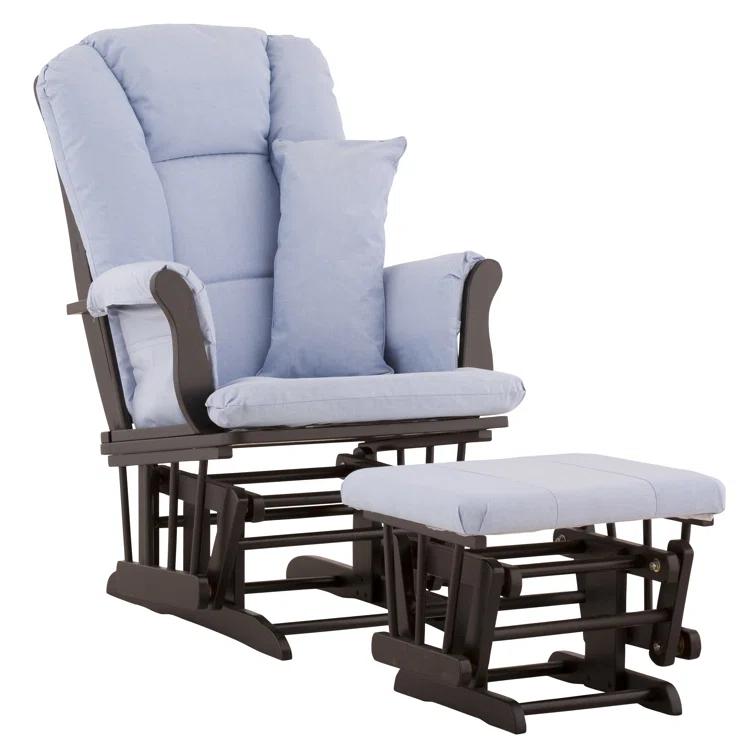 Tuscany Glider with Nursery Chair & Ottoman Set
