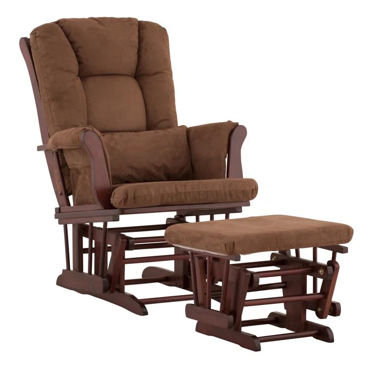 Tuscany Glider with Nursery Chair & Ottoman Set
