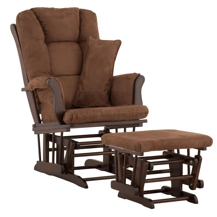 Tuscany Glider with Nursery Chair & Ottoman Set