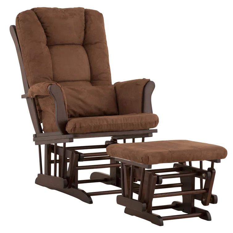 Tuscany Glider with Nursery Chair & Ottoman Set
