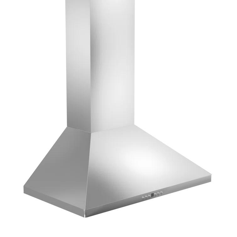 ZLINE KITCHEN & BATH 36 inch Convertible 400-CFM Recirculating Stainless steel Wall-Mounted Range Hood