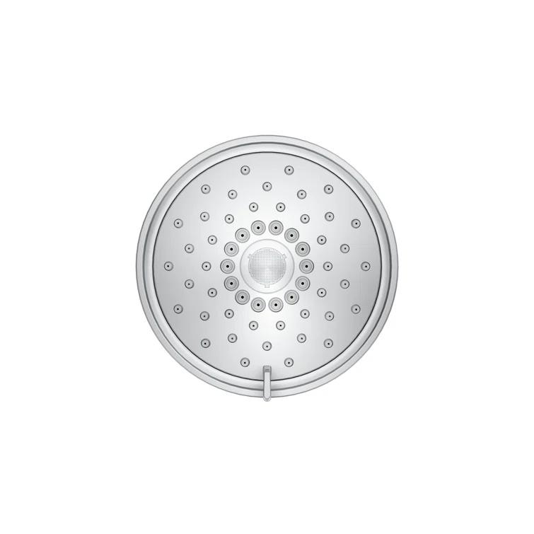 Kohler Purist® 1.75 Gpm Multifunction Wall Mount Showerhead, Three Spray Settings, 5.5" High Pressure Spray Head