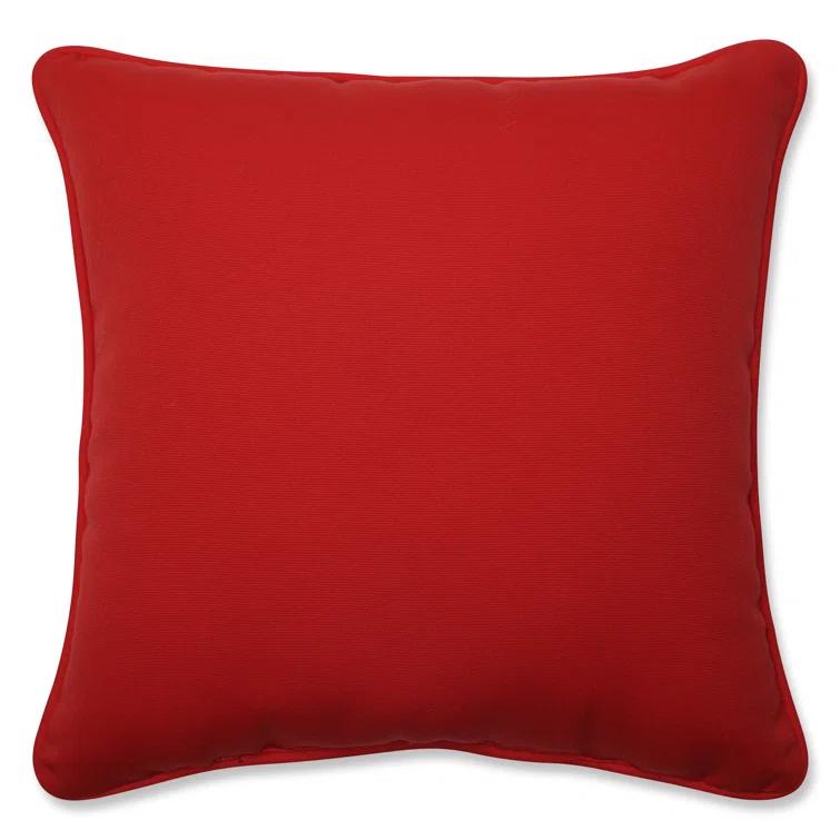 Allee Embroidered Indoor/Outdoor Reversible Throw Pillow