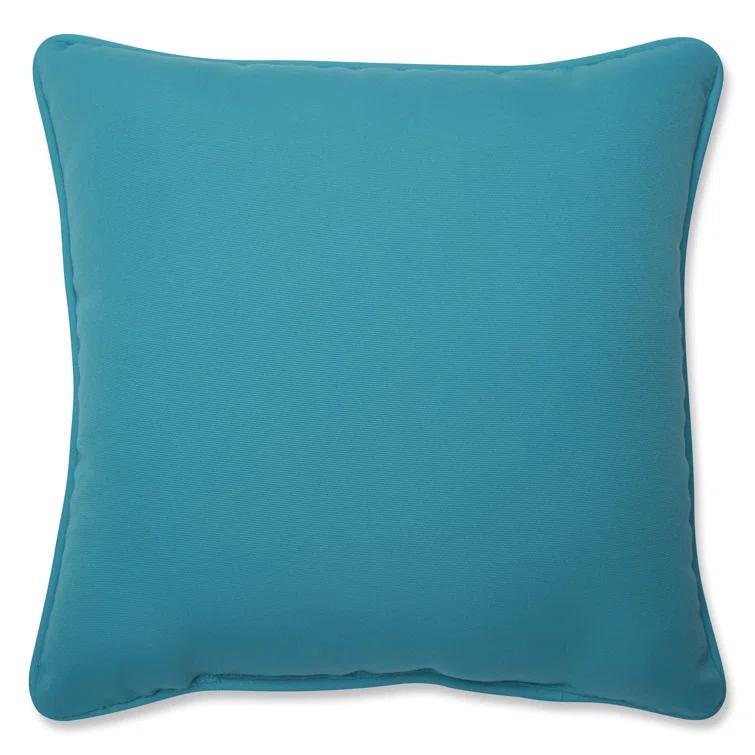 Allee Embroidered Indoor/Outdoor Reversible Throw Pillow
