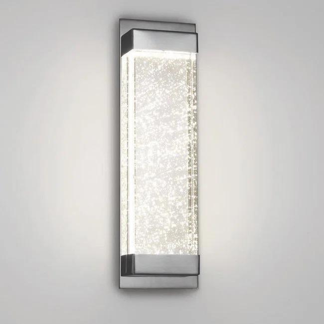 WAC Lighting Mythical 13" 1-Light LED 3000K Aluminum Wall Sconce in Nickel
