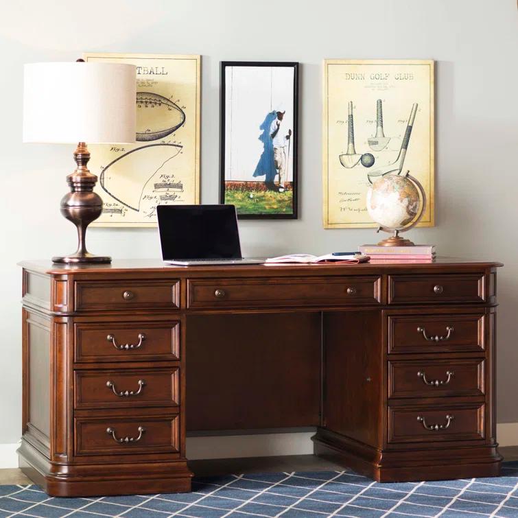 Aciel Solid Wood Executive Desk