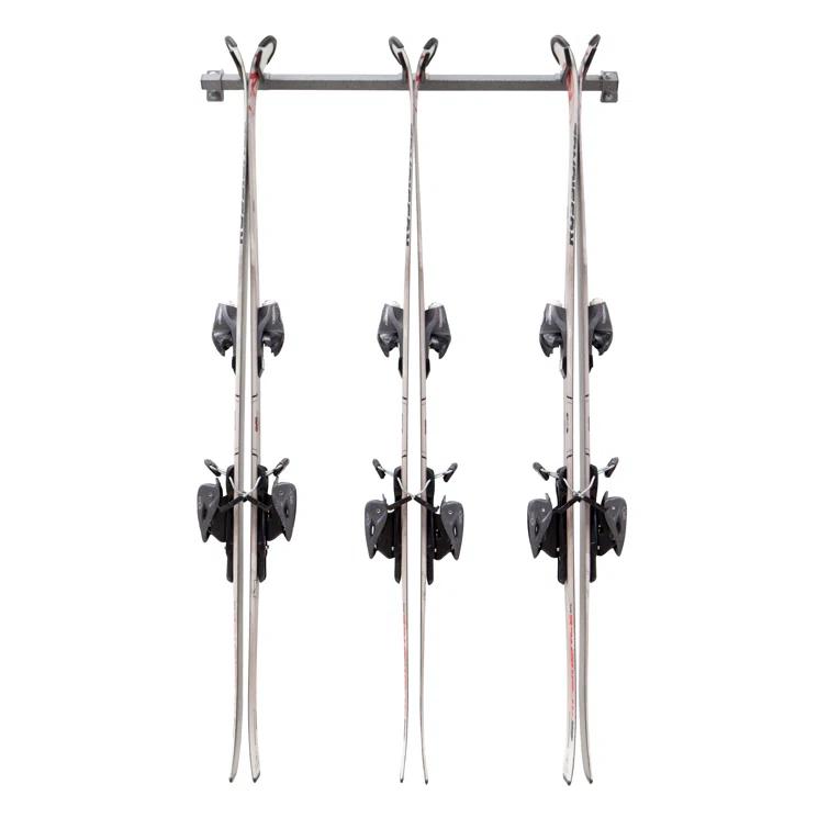 Monkey Bar Storage Steel Wall Mounted Adjustable Multi-Use Ski/Snowboard Rack 3006