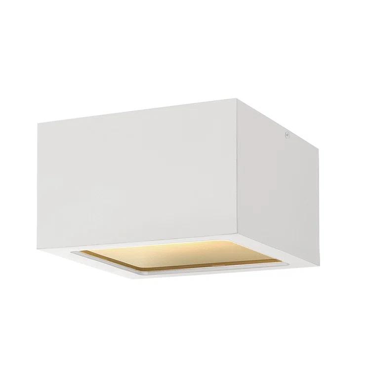 Hinkley Lighting - LED Flush Mount - Outdoor - Kube - 8W LED Small Outdoor Flush