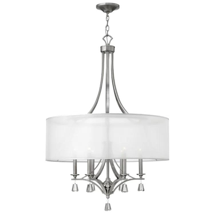 Mime 6 - Light Dimmable Drum Chandelier