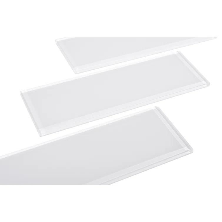 Premium 4" x 12" Glass Subway Tile